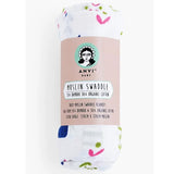 Anvi Baby Muslin Swaddle Wrap - Leaf Out
