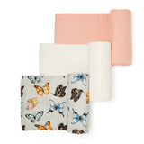 Anvi Baby Set Swaddle Set of 3- Butterfly Dreams