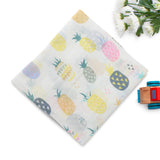 Anvi Baby Organic Cotton Muslin Swaddle Wrap - Pineapple Party