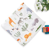 Anvi Baby Muslin Swaddle Wrap - The Mighty Jungle