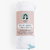 Anvi Baby Muslin Swaddle Wrap - Cactus
