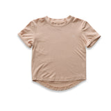 Anvi Baby Bamboo Spandex T-Shirt 18M-24M - Coral Peach