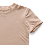 Anvi Baby Bamboo Spandex T-Shirt 18M-24M - Coral Peach