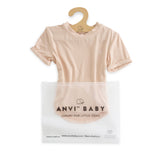 Anvi Baby Bamboo Spandex T-Shirt 2Y-4Y - Coral Peach