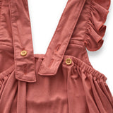 Anvi Baby Bamboo Ruffle Romper - Lilac