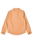 Jam Boys Casual Shirt with Long Sleeves - Orange