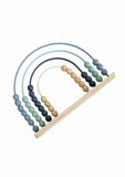 Woody Buddy Rainbow Abacus - Blue