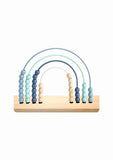Woody Buddy Rainbow Abacus - Blue