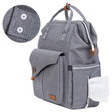 Alameda Diaper Backpack Large - Grey