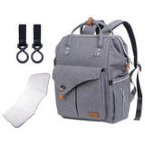 Alameda Diaper Backpack Large - Grey