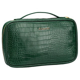Alameda Jewellery Organizer Case - Crocodile Green