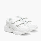 Amica Kids Double Velcro Sports Shoes - White