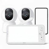 Arenti 2mp/1080P Wi-Fi Baby Monitor Kit With Dual Cameras And LCD Screen