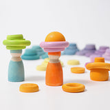 Grimm's Building Rings Pastel - Laadlee