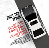 Funsterz Drift Series 1:16 Scale 4WD Remote Control Drifting Storm Edition Car - White