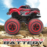 Funsterz Neon Series 1:12 Scale 2.4 GHz Remote Control Car - Red