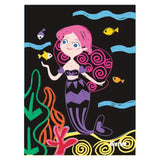 Avenir Scratch Art Kit - Little Mermaid
