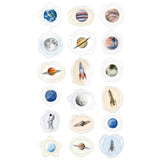 Avenir Sealing Wax Stickers (Pack of 10) - Space