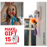 Chalk & Chuckles Keychain Dolls Craft Kit