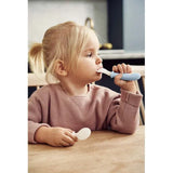 Babybjorn Baby Spoon and Fork 4pcs - Powder Blue
