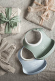 Babybjorn Small Baby Bib - Pack of 2 - Powder Green / Powder Blue