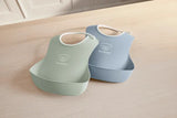 Babybjorn Baby Bib - Pack of 2 - Powder Green / Powder Blue