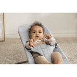 BabyBjorn Bliss Woven Bouncer - Light grey mélange