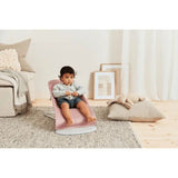 BabyBjorn Bliss Woven Bouncer With Petal Quilt Design - Dusty Pink