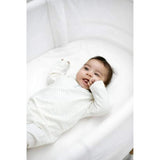Babybjorn Organic Fitted sheet for Baby Crib - White