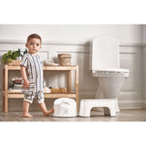 Babybjorn Step Stool - White/Grey