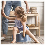 Babybjorn Potty Chair - Powder Blue/White