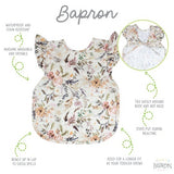 BapronBaby Feeding Bib - Delilah Floral Flutter