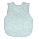 BapronBaby Feeding Bib - Dino Friends Sage