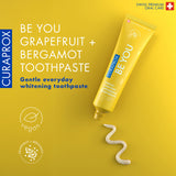Curaprox Be You Grapefruit+Bergamot Toothpaste 60ml - Yellow