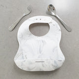 Chewies & More - Silicone Bib - Marble