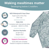 Bibado Coverall Weaning Bib - Green