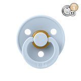 BIBS Colour Latex Size 1 Pacifier - Baby Blue
