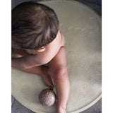 Natruba Bath Mat Leaf Pattern - Sage