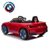 BMW I4 Licensed Electric Ride-On 12V Car - Red