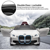 BMW I4 Licensed Electric Ride-On 12V Car - White