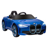 BMW I4 Licensed Electric Ride-On 12V Car - Blue
