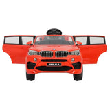 MYTS Licensed Electric BMW X5 M Kids Ride-On Car 12V - Red