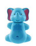 Flipper Fun Animal Kids Toothbrush With Holder Elephant & Cow - Pack of 2