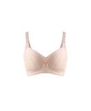 Okus Comfy Cotton Maternity & Nursing Bra - Beige - Laadlee