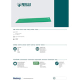 Bestway Pavillo Inflate Camp Mat - 180x50x2.5