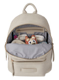BabaBing Luca Leather Diaper Bag With Hooks And Changing Pad – Rose Gold
