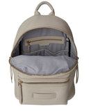 BabaBing Luca Leather Diaper Bag With Hooks And Changing Pad – Rose Gold