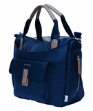 BabaBing Roma 2 Diaper Bag With Hooks And Xl Changing Pad – Navy