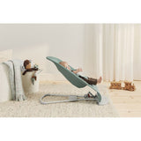 BabyBjorn Soft Woven Jersey Balance Bouncer - Blue/Grey