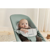 BabyBjorn Soft Woven Jersey Balance Bouncer - Blue/Grey